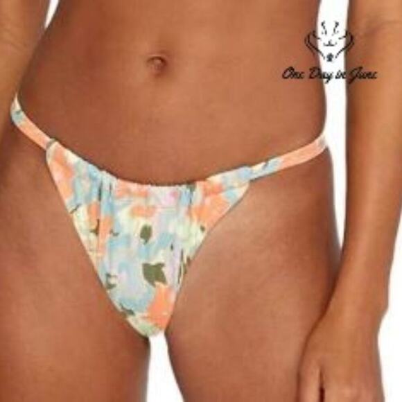 RVCA On The Road French Bikini Bottom Size L - Picture 1 of 6